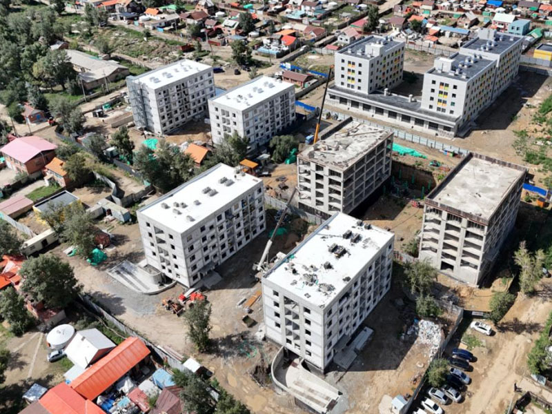 Баянхошуу хот орон сууцжуулах төслийн эхний ээлжийн 110 айлын орон сууцыг улсын комисст хүлээлгэн өглөө